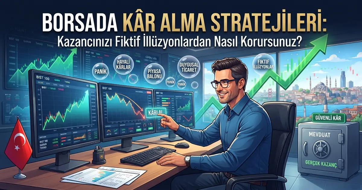 Borsada Kar Alma Stratejileri Kazancinizi Fiktif Illuzyonlardan Nasil Korursunuz