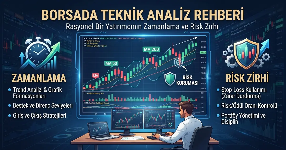 Borsada Teknik Analiz Rehberi: Rasyonel Bir Yatırımcının Zamanlama ve Risk Zırhı 1 Borsada Teknik Analiz Rehberi Rasyonel Bir Yatirimcinin Zamanlama ve Risk Zirhi
