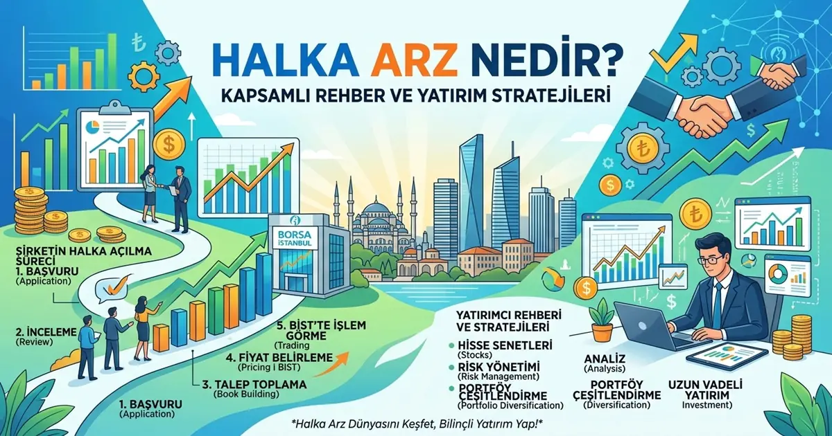 Halka Arz Nedir? Kapsamlı Rehber ve Yatırım Stratejileri 1 Halka Arz Nedir Kapsamli Rehber ve Yatirim Stratejileri