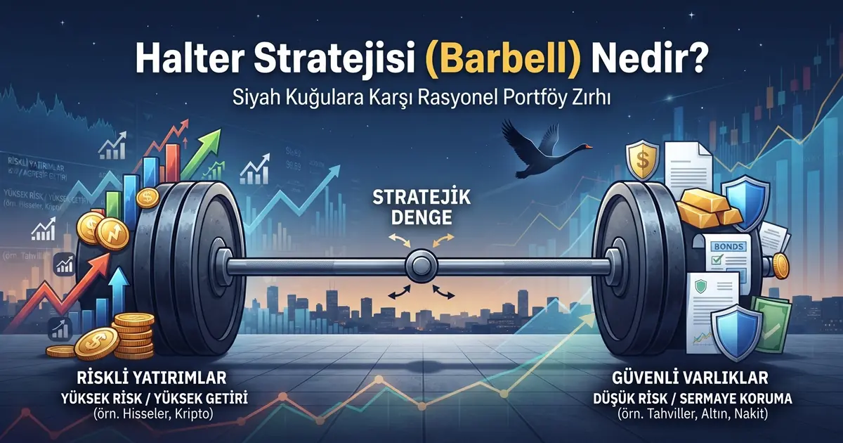 Halter Stratejisi Barbell Nedir Siyah Kugulara Karsi Rasyonel Portfoy Zirhi