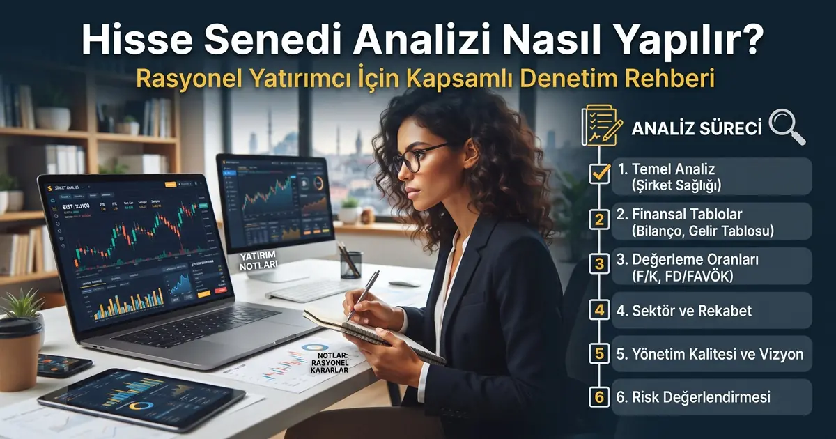 Hisse Senedi Analizi Nasil Yapilir Rasyonel Yatirimci Icin Kapsamli Denetim Rehberi