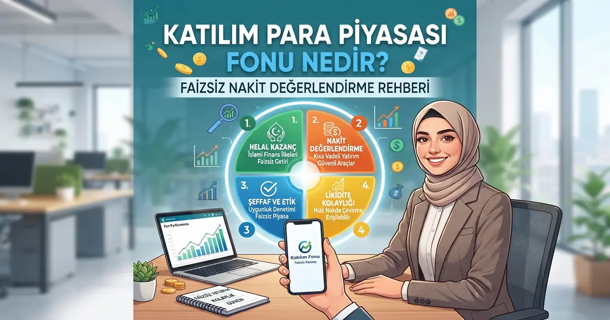 Katılım Para Piyasası Fonu Nedir? Faizsiz Nakit Değerlendirme Rehberi 1 Katilim Para Piyasasi Fonu Nedir Faizsiz Nakit Degerlendirme Rehberi