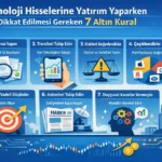 Teknoloji Hisselerine Yatirim Yaparken Dikkat Edilmesi Gereken 7 Altin Kural