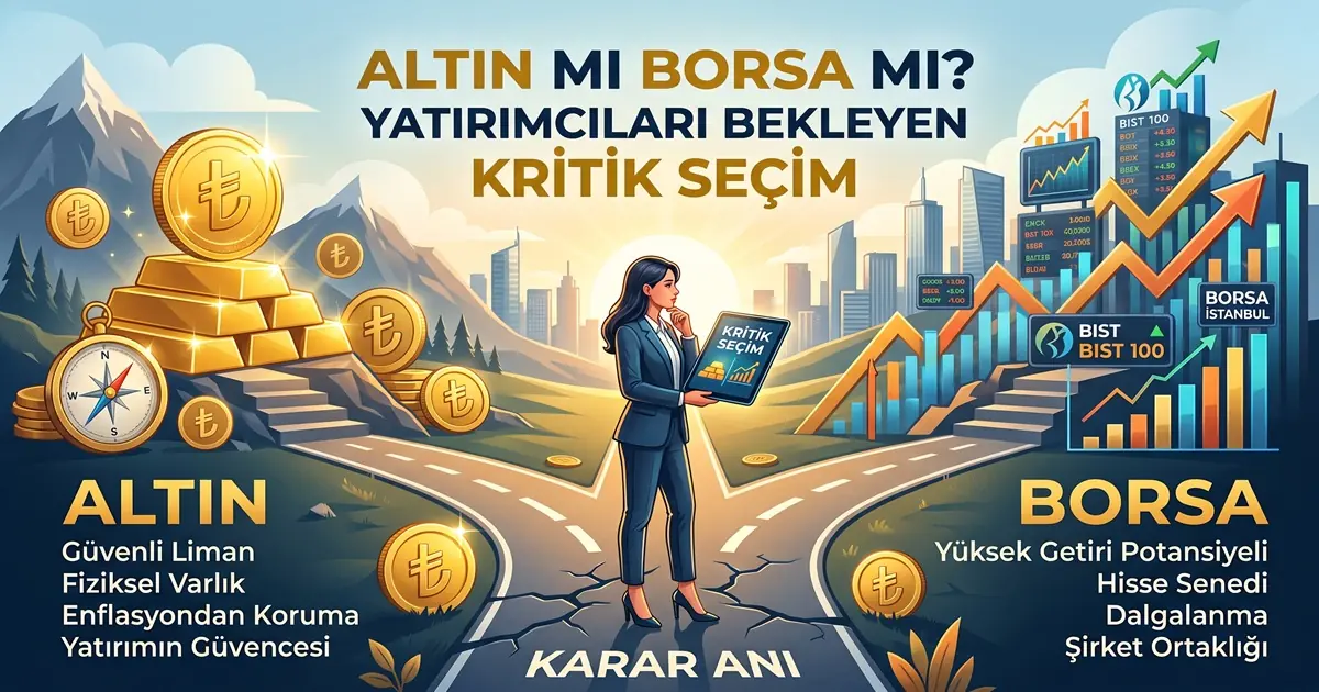 Altin mi Borsa mi Yatirimcilari Bekleyen Kritik Secim