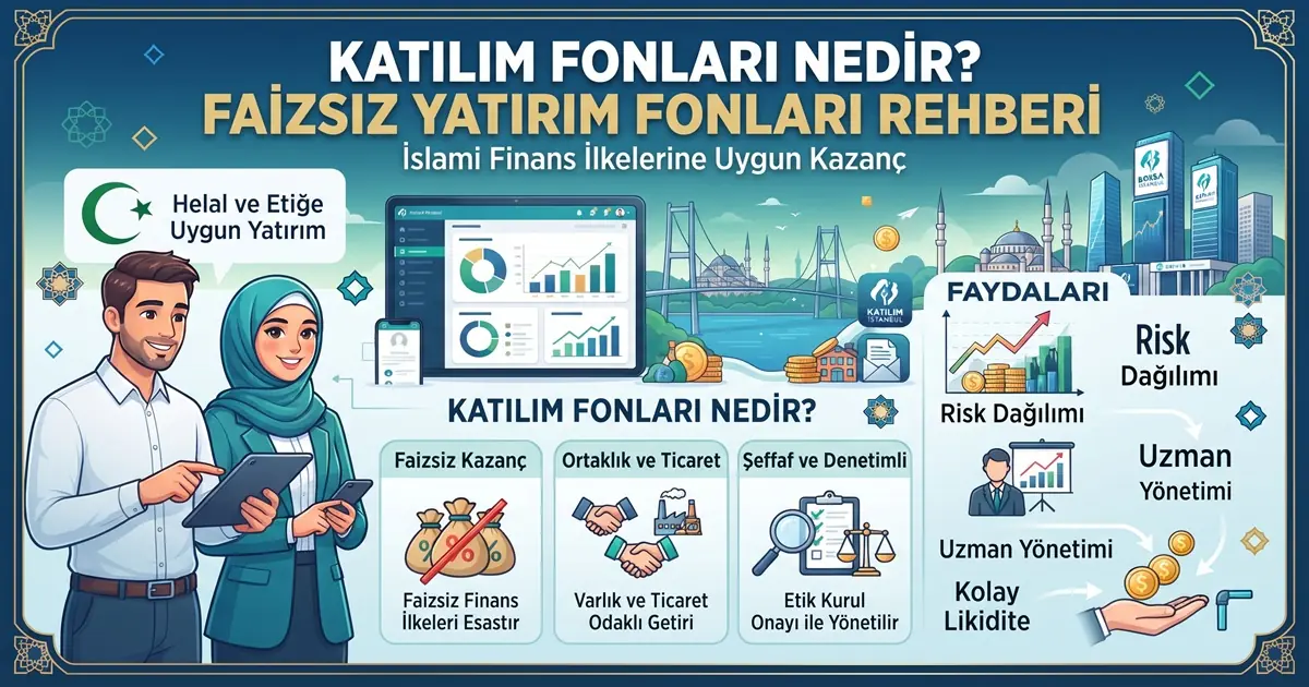 Katılım Fonları Nedir? Faizsiz Yatırım Fonları Rehberi 1 Katilim Fonlari Nedir Faizsiz Yatirim Fonlari Rehberi