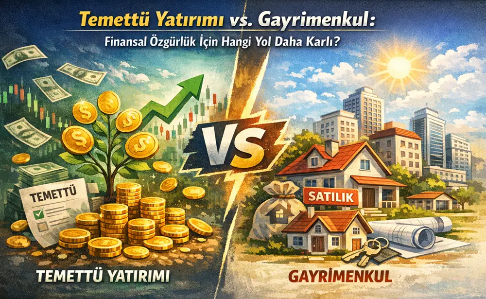 Temettü Yatırımı vs. Gayrimenkul: Finansal Özgürlük İçin Hangi Yol Daha Karlı? 1 Temettu Yatirimi vs Gayrimenkul Finansal Ozgurluk Icin Hangi Yol Daha Karli