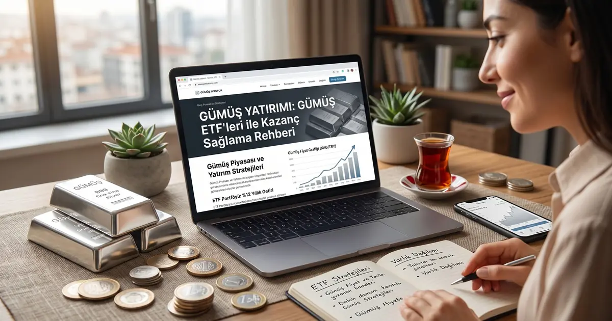 Gumus Yatirimi Gumus ETFleri ile Kazanc Saglama Rehberi