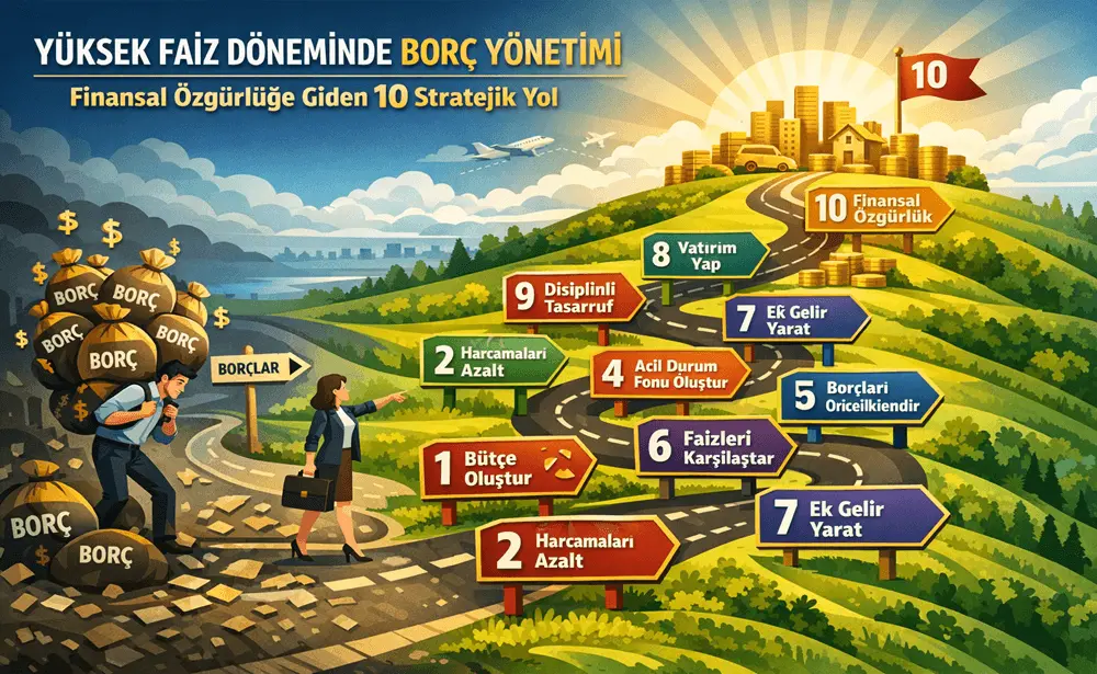 Yuksek Faiz Doneminde Borc Yonetimi Finansal Ozgurluge Giden 10 Stratejik Yol