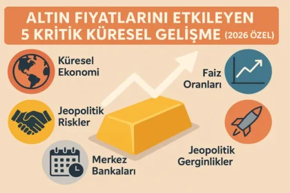 Altin Fiyatlarini Etkileyen 5 Kritik Kuresel Gelisme 2026 Ozel