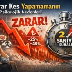 Zarar Kes Stop Loss Yapamamanin Psikolojik Nedenleri ve 2 Saniye Kurali