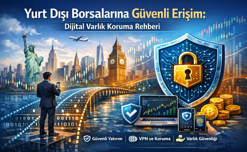 Yurt Disi Borsalarina Guvenli Erisim Dijital Varlik Koruma Rehberi