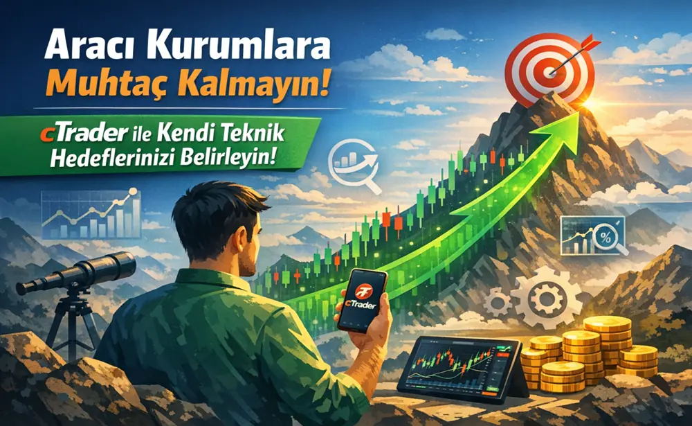 Araci Kurumlara Muhtac Kalmayin cTrader ile Kendi Teknik Hedeflerinizi Belirleyin