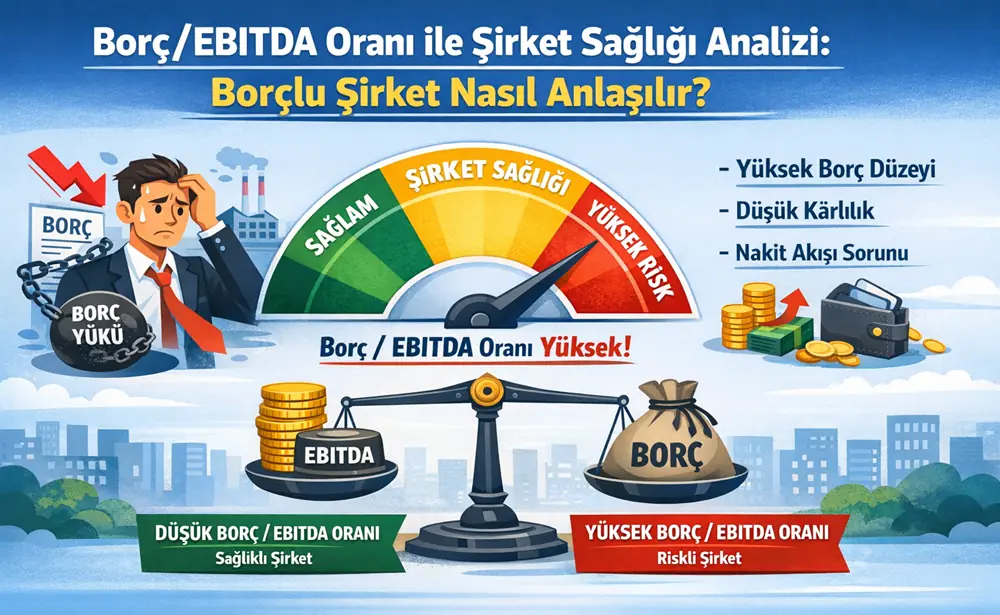 Borc EBITDA Orani ile Sirket Sagligi Analizi Borclu Sirket Nasil Anlasilir