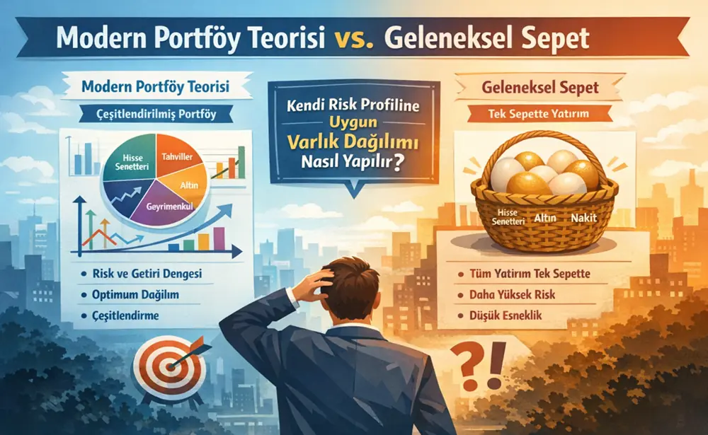 Modern Portfoy Teorisi vs Geleneksel Sepet Kendi Risk Profiline Uygun Varlik Dagilimi Nasil Yapilir