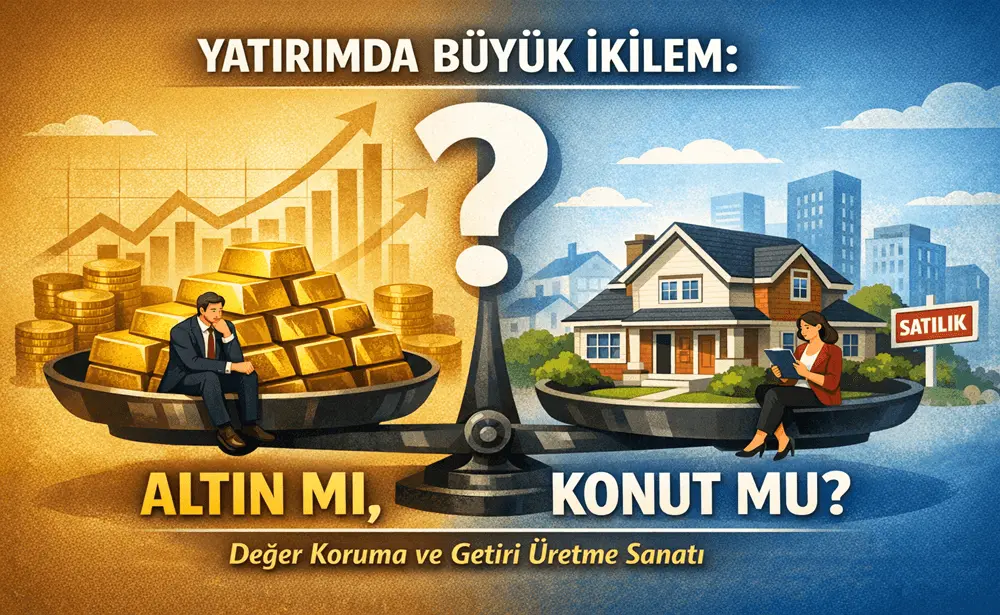 Yatirimda Buyuk Ikilem Altin mi Konut mu Deger Koruma ve Getiri Uretme Sanati