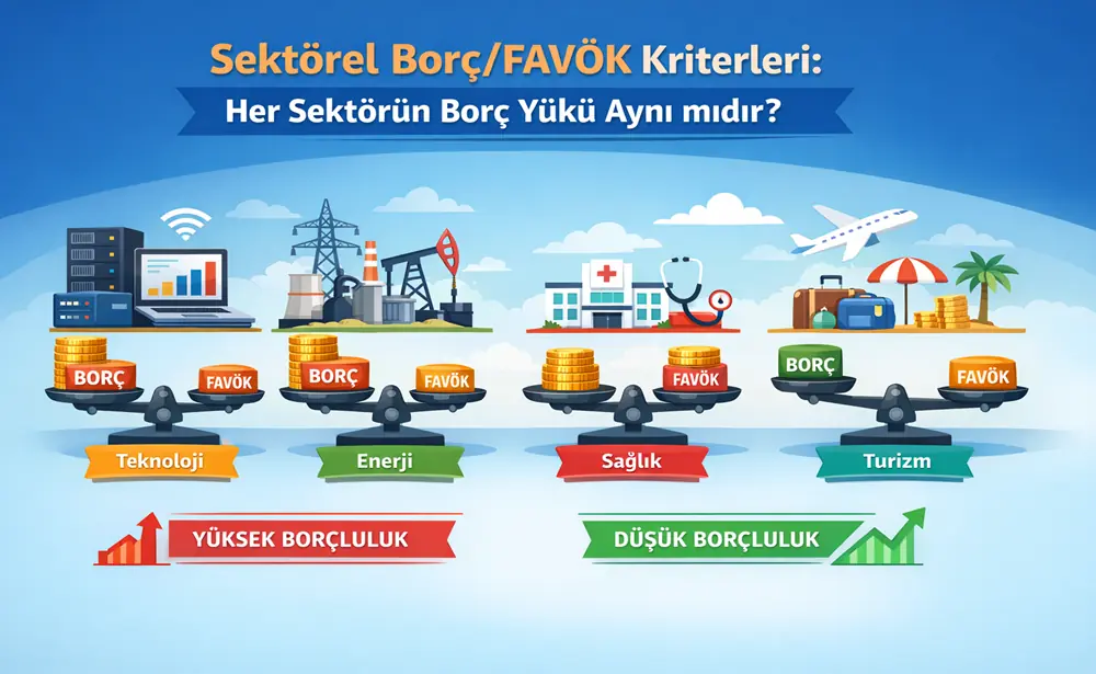Sektörel Borç/FAVÖK Kriterleri: Her Sektörün Borç Yükü Aynı mıdır? 1 Sektorel Borc FAVOK Kriterleri Her Sektorun Borc Yuku Ayni midir