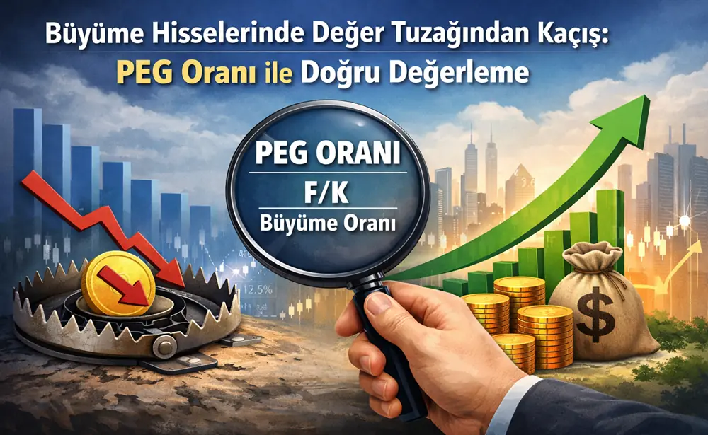 Büyüme Hisselerinde Değer Tuzağından Kaçış: PEG Oranı ile Doğru Değerleme 1 Buyume Hisselerinde Deger Tuzagindan Kacis PEG Orani ile Dogru Degerleme