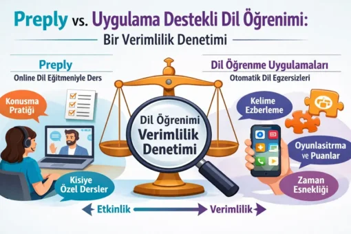 Preply vs Uygulama Destekli Dil Ogrenimi Bir Verimlilik Denetimi