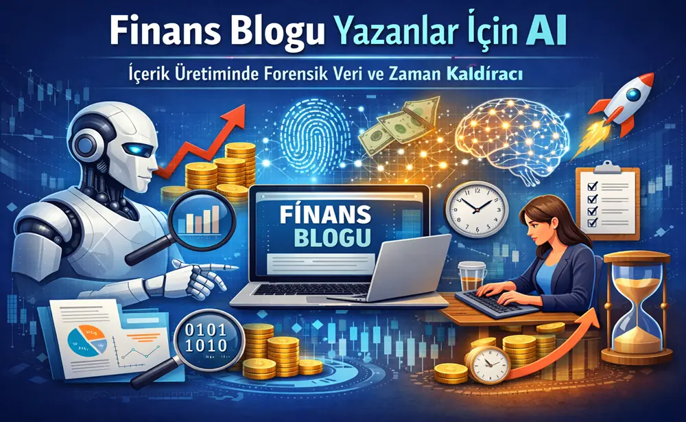 Finans Blogu Yazanlar İçin AI: İçerik Üretiminde Forensik Veri ve Zaman Kaldıracı 1 Finans Blogu Yazanlar Icin AI Icerik Uretiminde Forensik Veri ve Zaman Kaldiraci