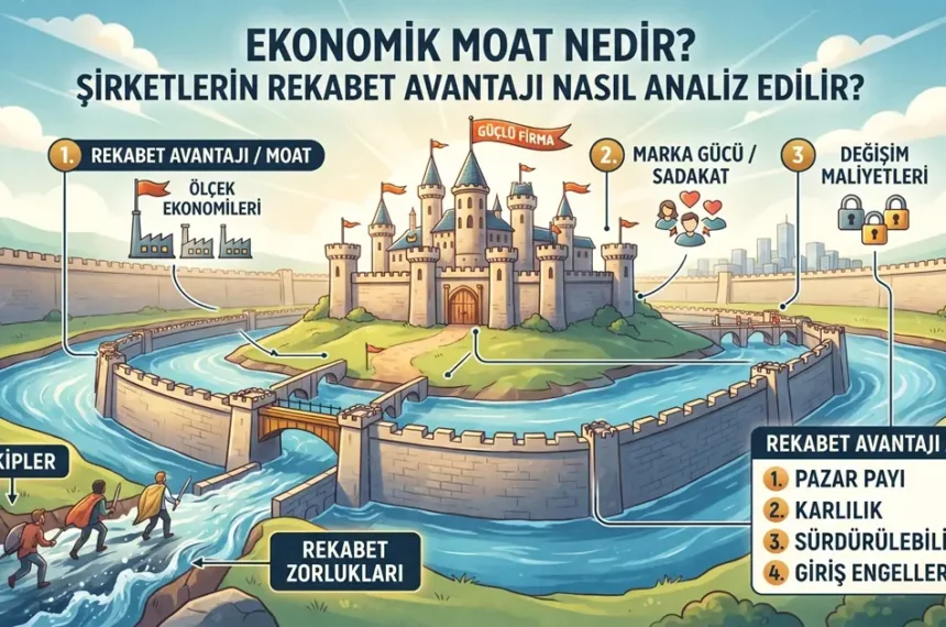Ekonomik Moat Nedir Sirketlerin Rekabet Avantaji Nasil Analiz Edilir