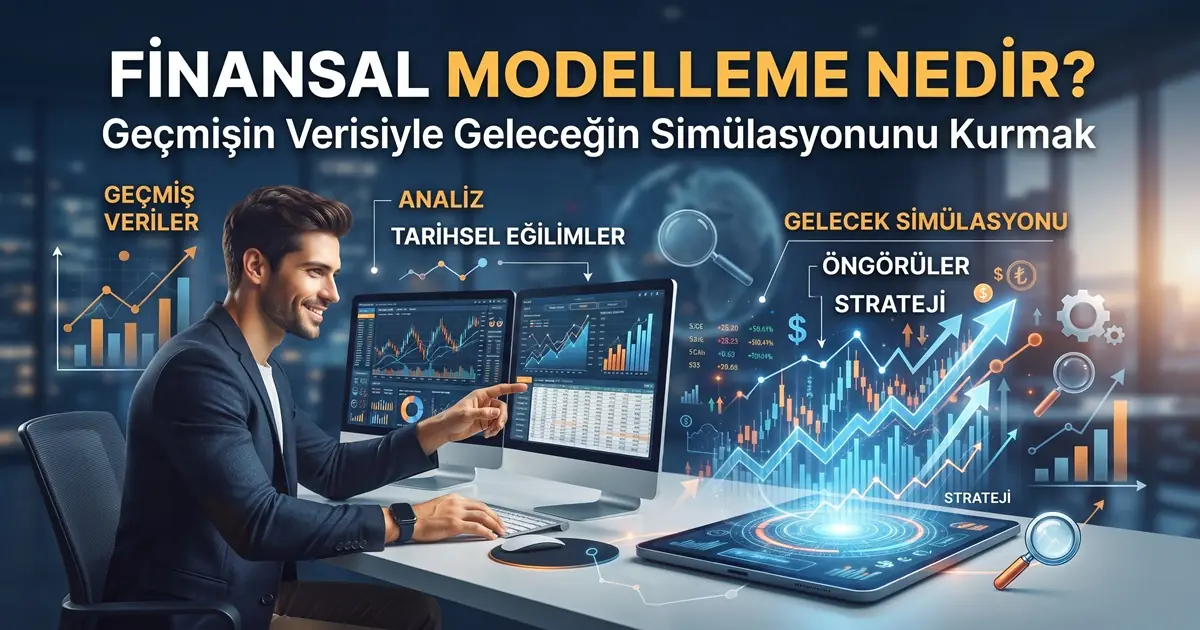 Finansal Modelleme Nedir Gecmisin Verisiyle Gelecegin Simulasyonunu Kurmak