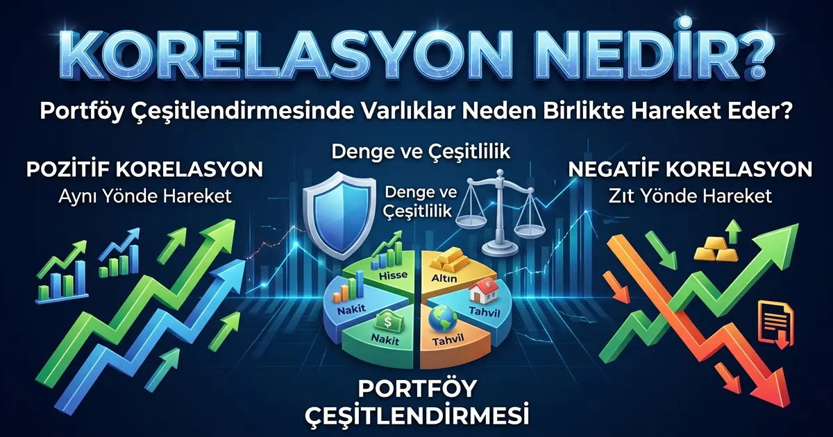 Korelasyon Nedir? Portföy Çeşitlendirmesinde Varlıklar Neden Birlikte Hareket Eder? 18 Korelasyon Nedir Portfoy Cesitlendirmesinde Varliklar Neden Birlikte Hareket Eder