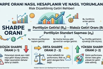 Sharpe Oranı Nasıl Hesaplanır ve Nasıl Yorumlanır? Risk Düzeltilmiş Getiri Rehberi 2 Sharpe Orani Nasil Hesaplanir ve Nasil Yorumlanir Risk Duzeltilmis Getiri Rehberi