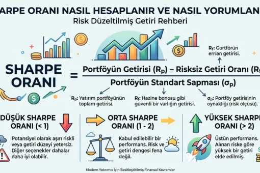 Sharpe Oranı Nasıl Hesaplanır ve Nasıl Yorumlanır? Risk Düzeltilmiş Getiri Rehberi 7 Sharpe Orani Nasil Hesaplanir ve Nasil Yorumlanir Risk Duzeltilmis Getiri Rehberi